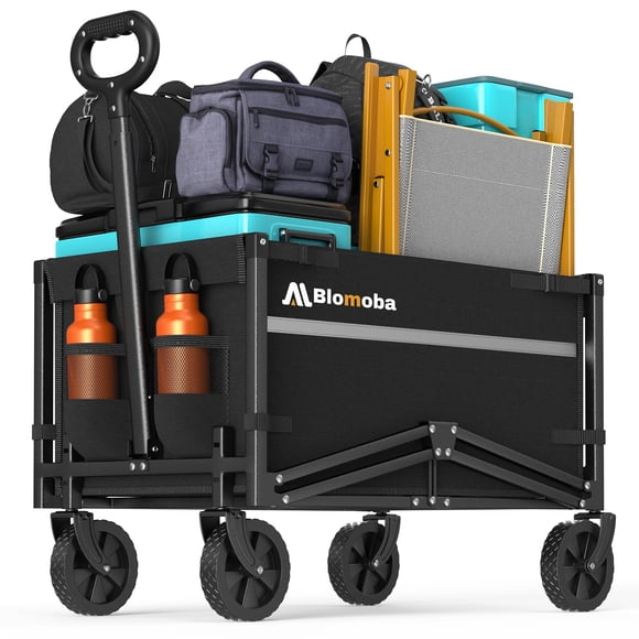 Carro plegable Blomoba 77 x 45 x 92 cm, 100 L, carga de 100 kg