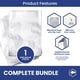 thumbnail image 3 of Bolsas De Mylar 50 Unidades 500 Ml 10 Mil Más Gruesas Para Almacenar Alimentos, 3 of 7