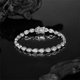 thumbnail image 2 of Pulsera de Moissanita de 4 X 6 Mm Corte Pera Color D Claridad VVS1 Pulseras de Tenis Doradas para Mujer Engaste de Bisel Cadena de Pulsera de Plata Esterlina 925 con Diamantes 6.5-8 Pulgadas, 2 of 8