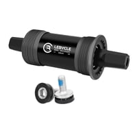 Ioensy - Agujero Cuadrado Cónico Cuadrado Para Bicicleta Con 2 Tornillos, Soporte Inferior Para Bicicleta De 126Mm