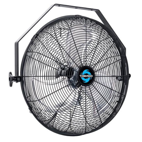 Ventilador de pared Tornado de 18 pulgadas High Velocity Industrial 4000 CFM