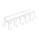 thumbnail image 1 of Tazas Ganchos Debajo Del Gabinete Estante De Tazas De Café Colgante Para Corbatas De Bufanda Blancos, 1 of 5