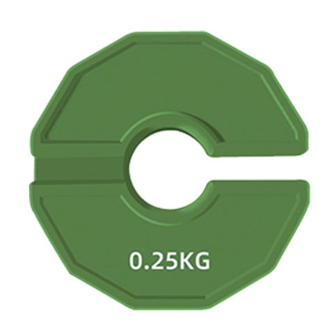 Ioensy - Suministros De Gimnasia De Micro Plate De Entrenamiento De Fuerza Para Entrenamiento En Casa Y Gimnasio Kettlebell 0.25 Kg Verde