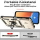 thumbnail image 3 of Estuche GANGXUN para Xiaomi Redmi 12, soporte giratorio 360°, estilo mecánico y magnético, 3 of 5