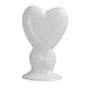 thumbnail image 1 of Florero de cerámica moderno, arreglo de flores, jarrones de arte decorativo, adorno en forma de corazón para accesorios de decoración de boda Interior Blanco, 1 of 5
