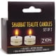 thumbnail image 4 of Velas LED tipo tealight para Shabat Zion Judaica, set de 2, 4 of 5