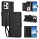 thumbnail image 2 of Funda Cartera Trébol para Xiaomi Redmi Note 12 Pro 5G con Ranuras Tarjetas y Carga Inalámbrica Negro, 2 of 6