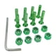 thumbnail image 1 of 8 Piezas De Repuesto Para Patineta, Juego De Tornillos Para Longboard, Accesorios, Verde, 1 of 5