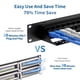 thumbnail image 2 of Panel de conexiones CableGeeker Cat6, 24 puertos, 1U, 10G, compatible con Ethernet, 2 of 7