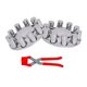 thumbnail image 1 of Kit de cubiertas de eje JESONN cromo, tuercas de 33 mm, 10 agujeros, 1 of 7