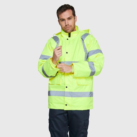 Jayson - Parka Alta Visibilidad Amarillo S