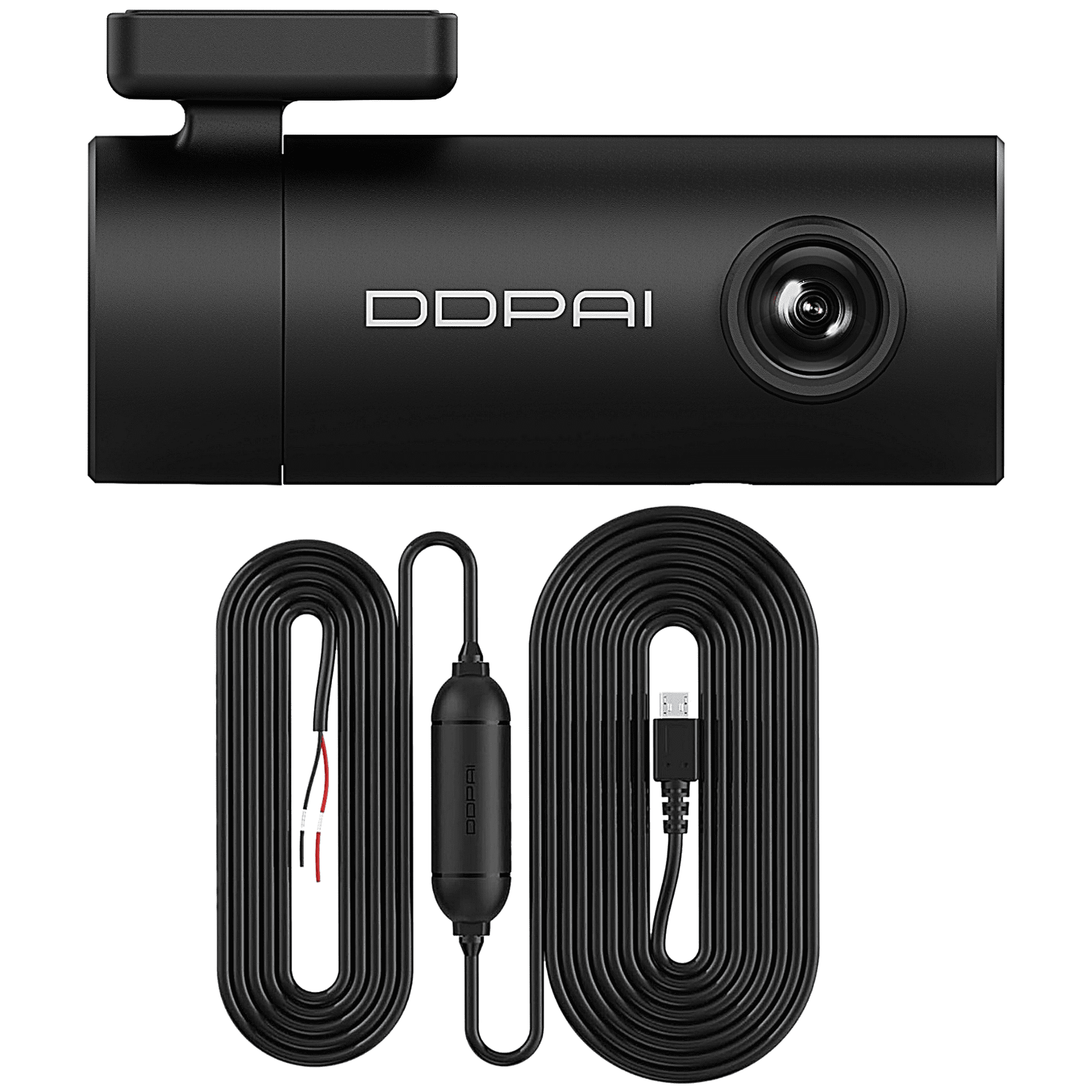 Pack Ddpai Mini Pro Cámara De Vehículo Uhd 1296p Kit De Cableado A_hc22