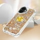 thumbnail image 5 of FOXDOCK Funda Glitter Líquida para iPhone 17 con Anillo Brillante, TPU Antichoques y Esquinas Reforzadas, Soporte, 5 of 6