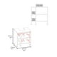 thumbnail image 3 of Mueble Para Lavamanos Bath 1 Puerta 50,9x47x37,4 Cm Blanco, 3 of 3
