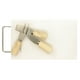 thumbnail image 3 of Tabla Aperitivo Quesos Madera Hevea 3 Herramientas, 3 of 3
