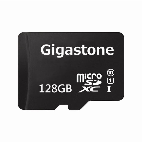 Memoria flash micro SD Gigastone de 128 GB, paquete universal x1