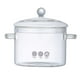 thumbnail image 1 of Olla De Cristal Con Tapa, Doble Asa, Para Pasta, Cereales, Leche, Transparente, 1400ml, 1 of 3