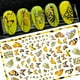 thumbnail image 1 of 8 sheets Holographic Butterfly Nail Art Stickers - Blue and Purple Butterflies, Spring Theme Flowers, 3D Self-Adhesive Nail Decoration for Women and Girls, 1 of 3
