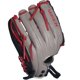 thumbnail image 5 of Guante de Softball Miken 33 cm LHT Gris/Azul Marino/Rojo, 5 of 5