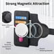 thumbnail image 3 of Funda Billetera Magnética para iPhone 15 Soporte Tarjetas Desmontable Negro, 3 of 6