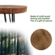 thumbnail image 4 of Soporte para plantas OBTAIN de madera y patas metálicas estilo mid-century, talla M, 4 of 6