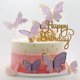 thumbnail image 5 of Cake Topper Naiircool 100 Mariposas para Cumpleaños y Aniversario, 5 of 7