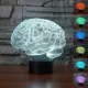 thumbnail image 1 of 0x Decoraciones De Halloween 3d Cerebelo Humano Mod 3622, 1 of 5