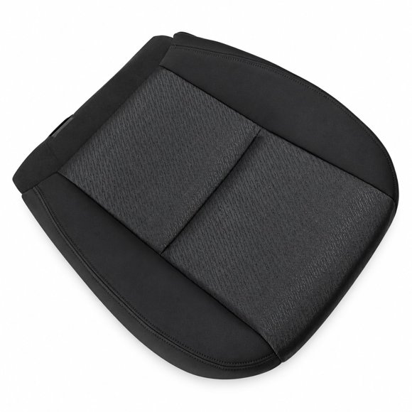 Cubierta de Asiento FZJDSD Lado del Conductor de Tela Negra para Chevrolet y GMC