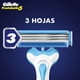 thumbnail image 5 of Máquina de Afeitar Prestobarba3 Fresh con Eucalipto, 4 Un, 5 of 9