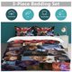 thumbnail image 5 of Bride of Chucky Bedding Set Duvet Cover Comfortable and Lightweight Cartoon Bedding 3 Piece Bed Set, 5 of 5