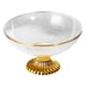 thumbnail image 1 of Cuenco Decorativo Con Pedestal, Soporte De Exhibición Para Postre, Encimera De Cocina, Hogar, Transparente, 1 of 3