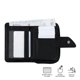thumbnail image 4 of Billetera Comfy Twill Con RFID Blocker Negra Totto, 4 of 4
