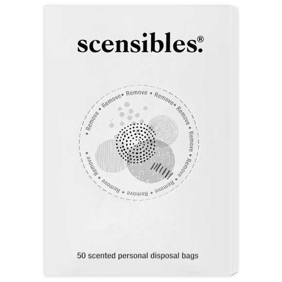 Bolsas Desechables SCENSIBLES Recarga 50 Unidades para Cuidado Menstrual