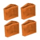 thumbnail image 5 of 4 Cubiertas Antideslizantes Para Patas De Escalera De Repuesto, Almohadillas Para Patas De Escalera De Estabilidad Mejorada, Color Naranja, 5 of 5