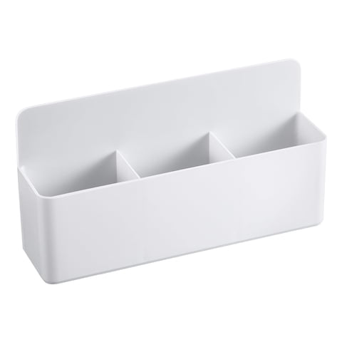 Soporte Magnético Para Marcadores De Pizarra Blanca Moko Abs Blanco 21X5X11 Cm