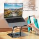 thumbnail image 4 of Soporte De Laptop Metálico Ajustable Ergonómico Giratorio, 4 of 6