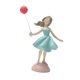 thumbnail image 2 of Resina Figura Regalo Regalo Girl Sosteniendo Estatua De Globo Para El Escritorio Interior De Inauguración De La Casa Ni?a De Pie, 2 of 5
