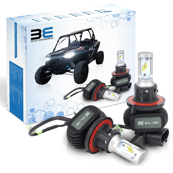 Kit de actualización LED para faros delanteros Polaris H13/9008 de Bevel Engineering