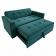 thumbnail image 3 of Sofa Cama Novus Tres Posiciones Verde Felpa, 3 of 3