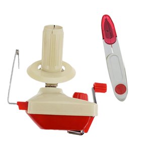 Magideal - Bobinadora De Hilo De Lana Bobinadora De Bolas De Hilo Máquina Enrolladora Manual Fácil De Usar Pequeña Para Artesanía De Colección De Hilo Doméstico