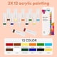 thumbnail image 2 of Set Pintura Acralica 54 Piezas ACGASK Niaos Lienzo Pinceles, 2 of 3