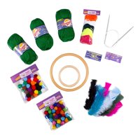 Genérico - Set Manualidades Atrapasueños Verde