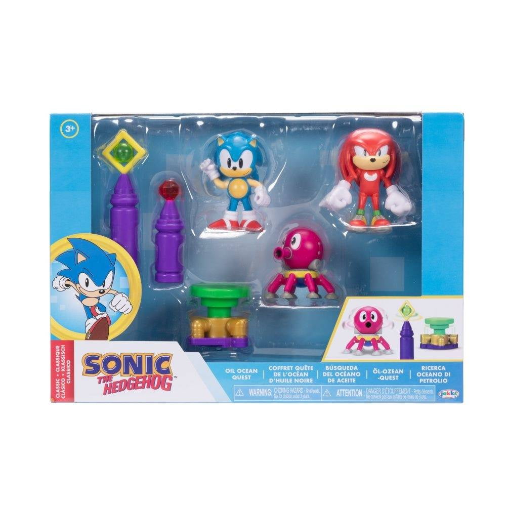 Set De Juego Sonic Búsqueda Del Océano De Aceite Conjunto De Accesorios Y Figuras