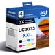 thumbnail image 1 of Cartuchos de Tinta VoilaBella LC3033XXL Paquete de 4 BK/C/M/Y, 1 of 6