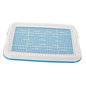 Ioensy - Orinal Para Perros, Bandeja De Entrenamiento Para Inodoro, Esquina De Entrenamiento Para Orinal Extraíble Para Perros Pequeños, Azul