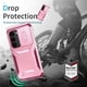 thumbnail image 4 of Funda Resistente para Samsung Galaxy S24 FE con Tapa Deslizante y Protección Militar Rosa, 4 of 6