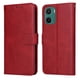 thumbnail image 1 of Funda Billetera para Motorola Moto E15 con Porta Tarjetas y Soporte Ajustable Rojo, 1 of 5