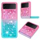 thumbnail image 1 of Funda Para Samsung Galaxy Z Flip 3 Con Diseño Gradiente Y Brillo Líquido Antigolpes Tpu, 1 of 4