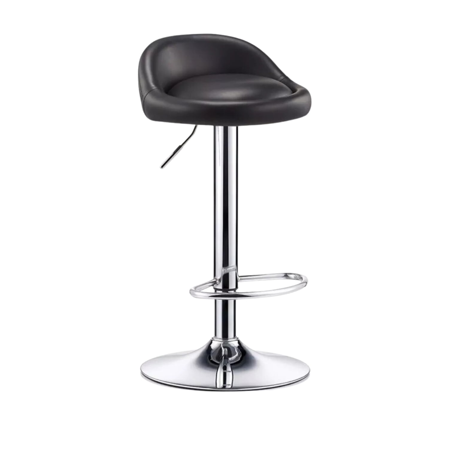 Importclick - Taburete Silla Piso Bar 80 Cm Negro