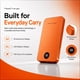 thumbnail image 4 of Batería Externa ReelCharge 10000 mAh Qi2 Inalámbrico Naranja, 4 of 6